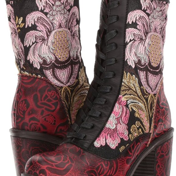 L'ARTISTE Casandra Lace Up Bootie 9 - Picture 3 of 16